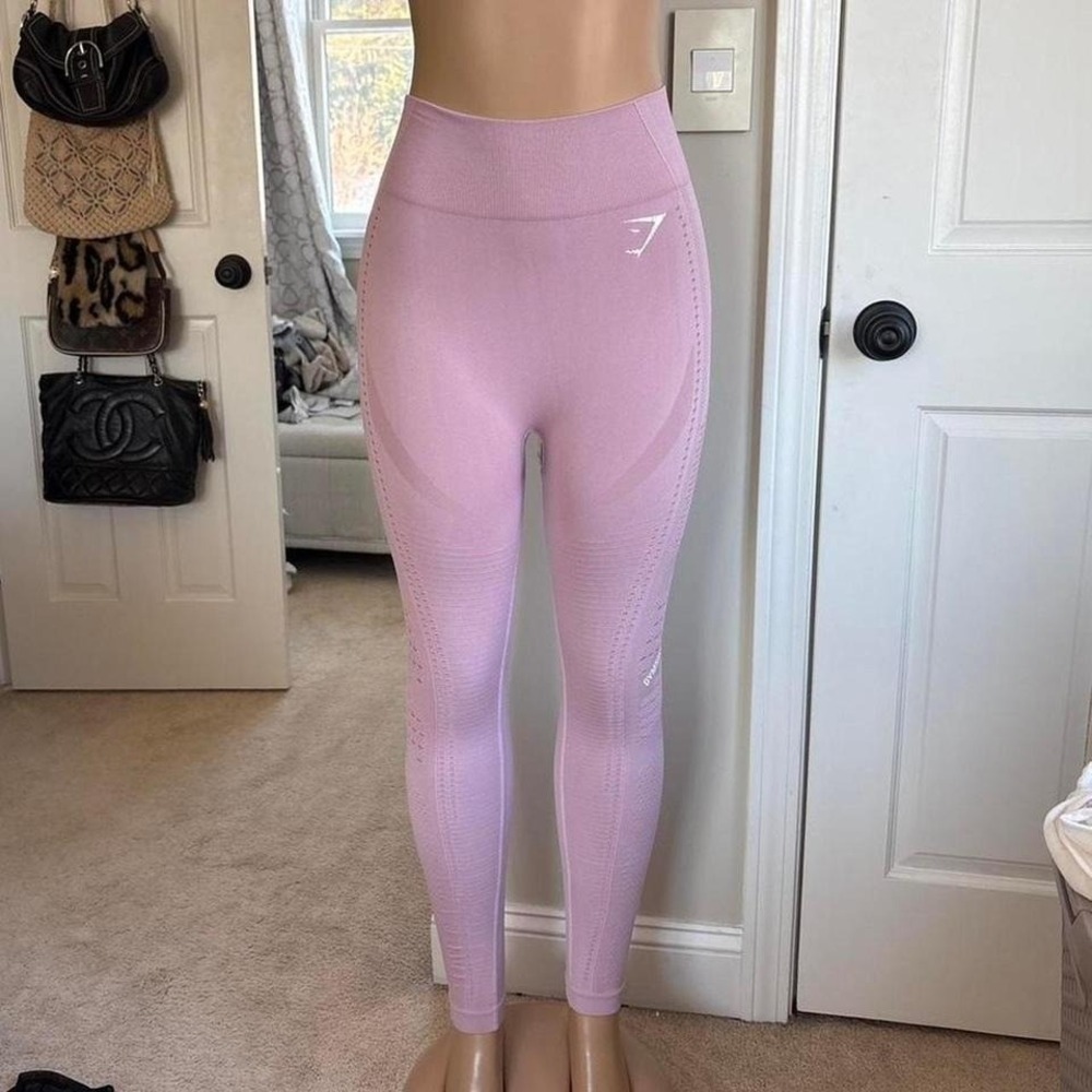 Gymshark Pink Seamless High Waisted‎ Leggings